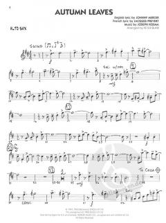 Big Band Play-Along Vol. 7: Standards for Alto Sax 