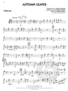 Big Band Play-Along Vol. 7: Standards for Tenor Sax 