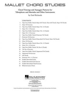 Mallet Chord Studies von Emil Richards 