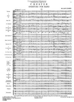 Chester - Overture for Band (William Schuman) 