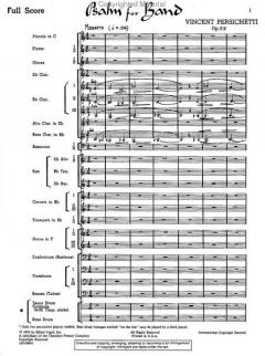 Psalm For Band Op.53 (Vincent Persichetti) 