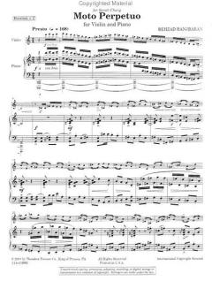Moto Perpetuo von Behzad Ranjbaran 