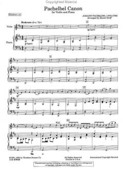 Pachelbel Kanon von Johann Pachelbel 