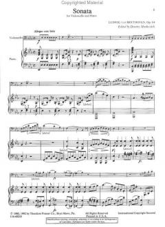 Sonata op. 64 von Ludwig van Beethoven 