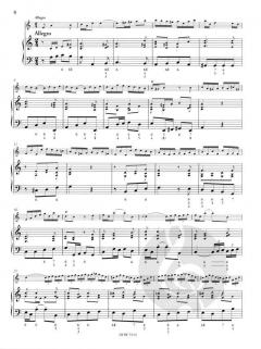 Sonate in a-Moll von Carl Philipp Emanuel Bach für Querflöte und Basso continuo Wq 128 im Alle Noten Shop kaufen