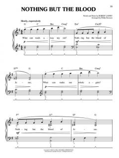 Gospel Treasures Easy Piano 