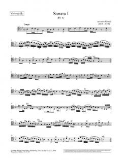 Sonaten für Violoncello und Basso continuo von Antonio Vivaldi im Alle Noten Shop kaufen