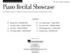 Piano Recital Showcase Pre-Staff 