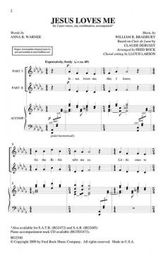 Jesus Loves Me (Claude Debussy) 