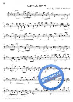 Paganini für Saxophon op. 1 