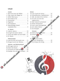 Die schönsten Herbst- und Winterlieder 
