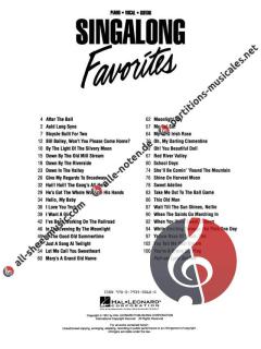 Singalong Favorites 