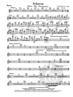 Scherzo: Over The Pavements (Charles Ives) 