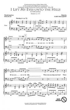 I Lift My Eyes Unto The Hills von Gary Hallquist (Download) 