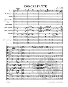 Concertante Hob. I:105 von Joseph Haydn 