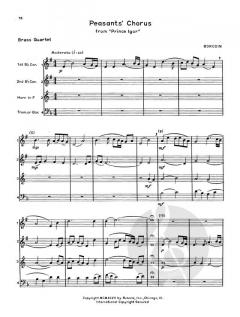 Ensemble Classics For Brass Quartets Vol. 1 