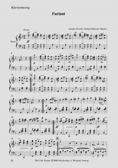 Furiant - Slawischer Tanz Nr. 8 von Antonín Dvorák 