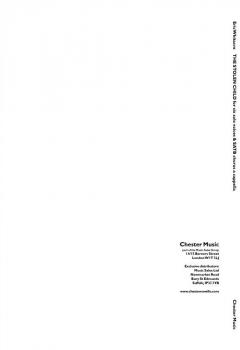 The Stolen Child (Six Solo Voices And SATB Chorus) (Eric Whitacre) 