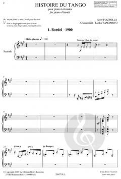 Histoire du tango von Astor Piazzolla 