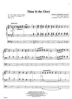 Thine Is The Glory von Albin C Whitworth 