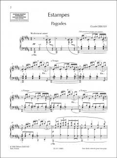 Estampes Serie 3 Vol. 1 von Claude Debussy 