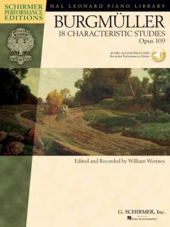 18 charakteristische Etüden op. 109 von Friedrich Burgmüller 