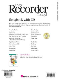 Play Recorder Today! Songbook 