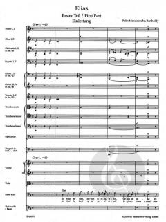 Elias / Elijah op. 70 von Felix Mendelssohn Bartholdy 