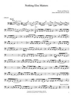 Best Of Metallica For Cello im Alle Noten Shop kaufen