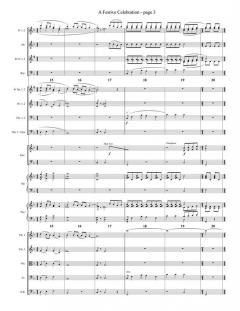 A Festive Celebration von John Leavitt (Download) 