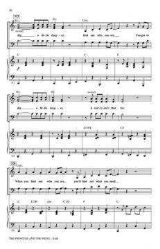 The Princess And The Frog (Choral Medley) von Randy Newman (Download) 