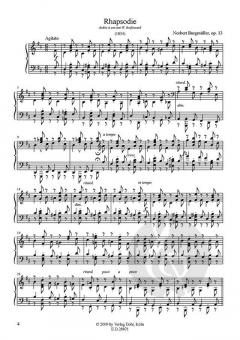 Rhapsodie für Klavier von Norbert Burgmüller im Alle Noten Shop kaufen (Partitur)