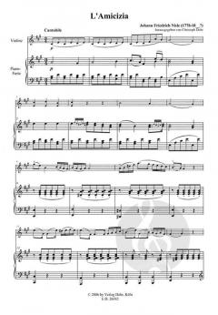 L'Amicizia von Johann Friedrich Nisle 