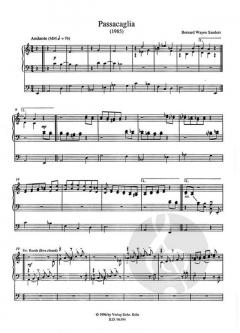 Passacaglia von Bernard Wayne Sanders 