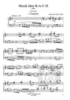 Musik über B-A-C-H/The Carman's Whistle (Reimund Walter Sterl) 