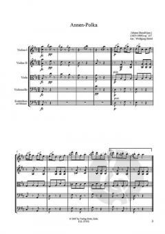 Annen-Polka von Johann Strauss (Vater) 