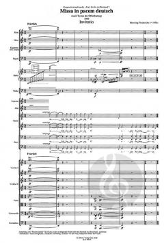 Missa in pacem deutsch von Henning Frederichs 