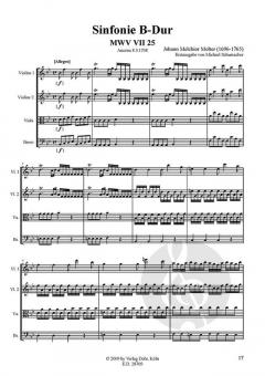 Sinfonien Nr. 24, 25 & 28 von Johann Melchior Molter 