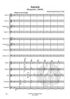 Vier symphonische Sätze für großes Orchester von Richard Strauß-König 