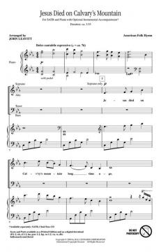 Jesus Died On Calvary's Mountain (Download) 