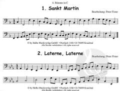 12 Laternenlieder - 4. Stimme in C 