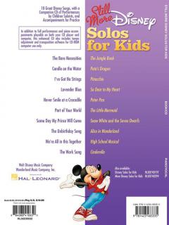 Still More Disney Solos For Kids 