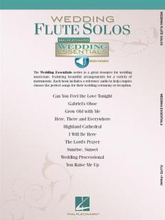 Wedding Flute Solos 