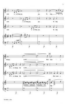 To Sing von Libby Larsen (Download) 