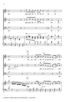 Nativity Carol (Enatus est Emmanuel) von Michael Praetorius (Download) 