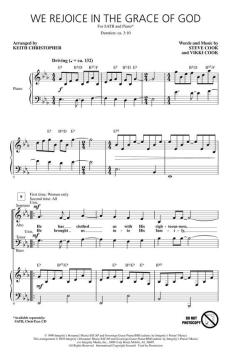 We Rejoice In The Grace Of God von Steve Cook (Download) 