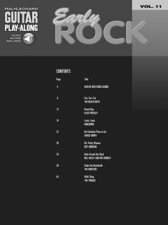 Guitar Play-Along Vol. 11: Early Rock 