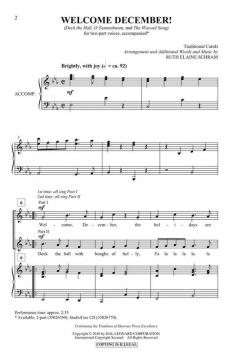 Welcome December! von Ruth Elaine Schram (Download) 