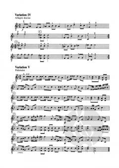 Variationen F-Dur (über eine Courante von Michael Prätorius) von Joachim Krause 