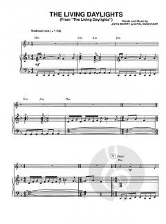 James Bond 007 Collection Piano Accompaniment 